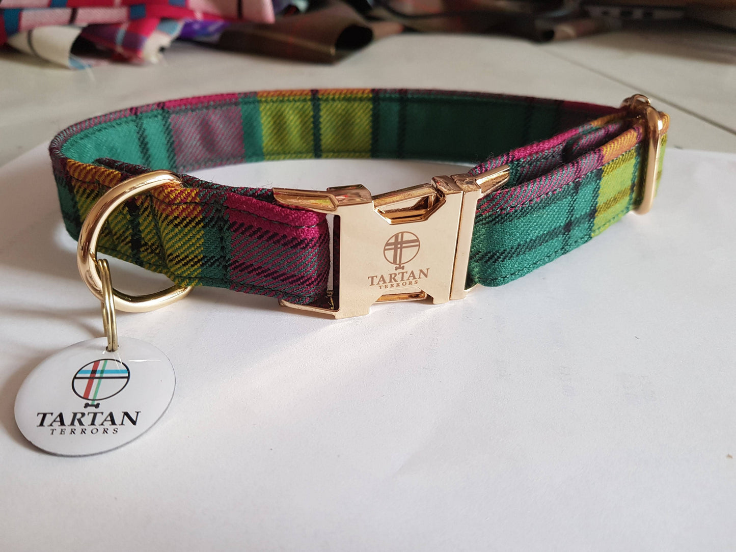 Tartan Dog Lead - MacMillan Tartan