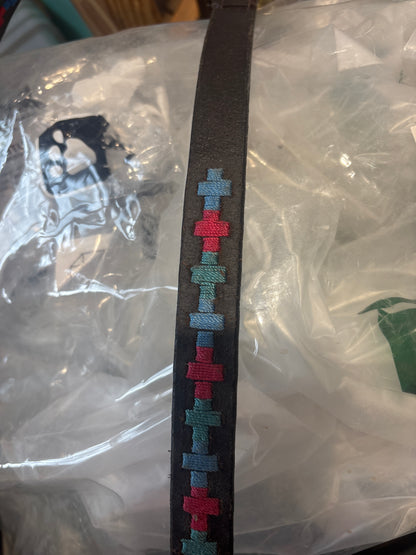 Weatherbeeta polo leather dog lead