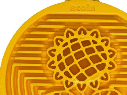"Earth" nylon eCoin durable enrichment snacking coin
