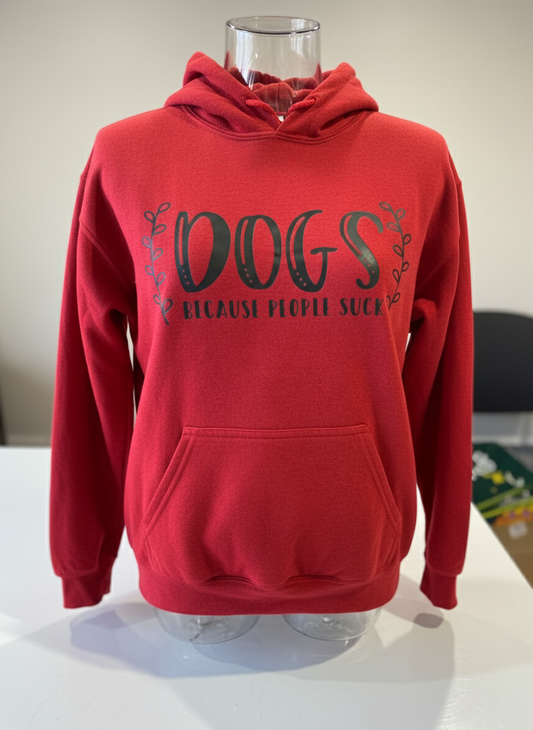 Dogs because people suck Hoodie