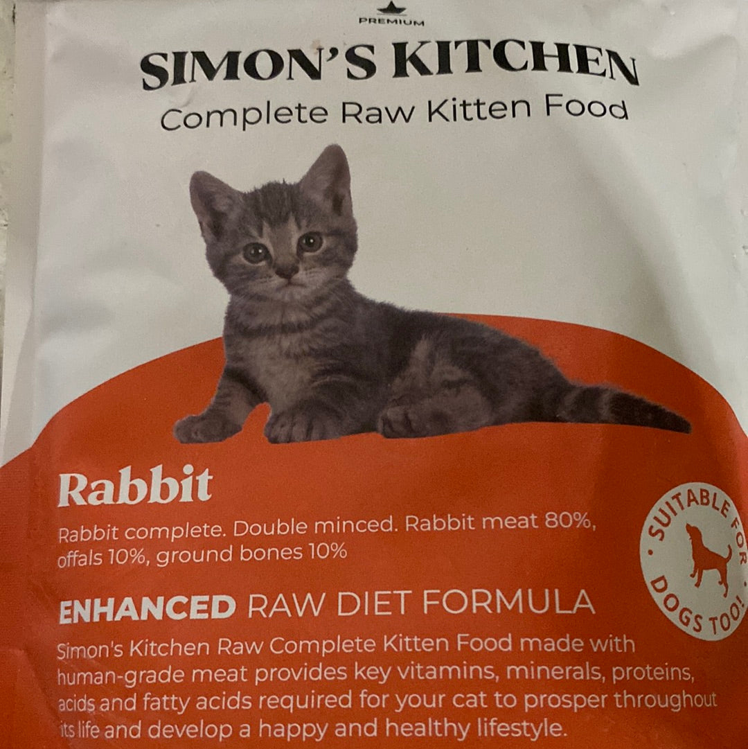 Simon’s Kitchen rabbit for Kittens
