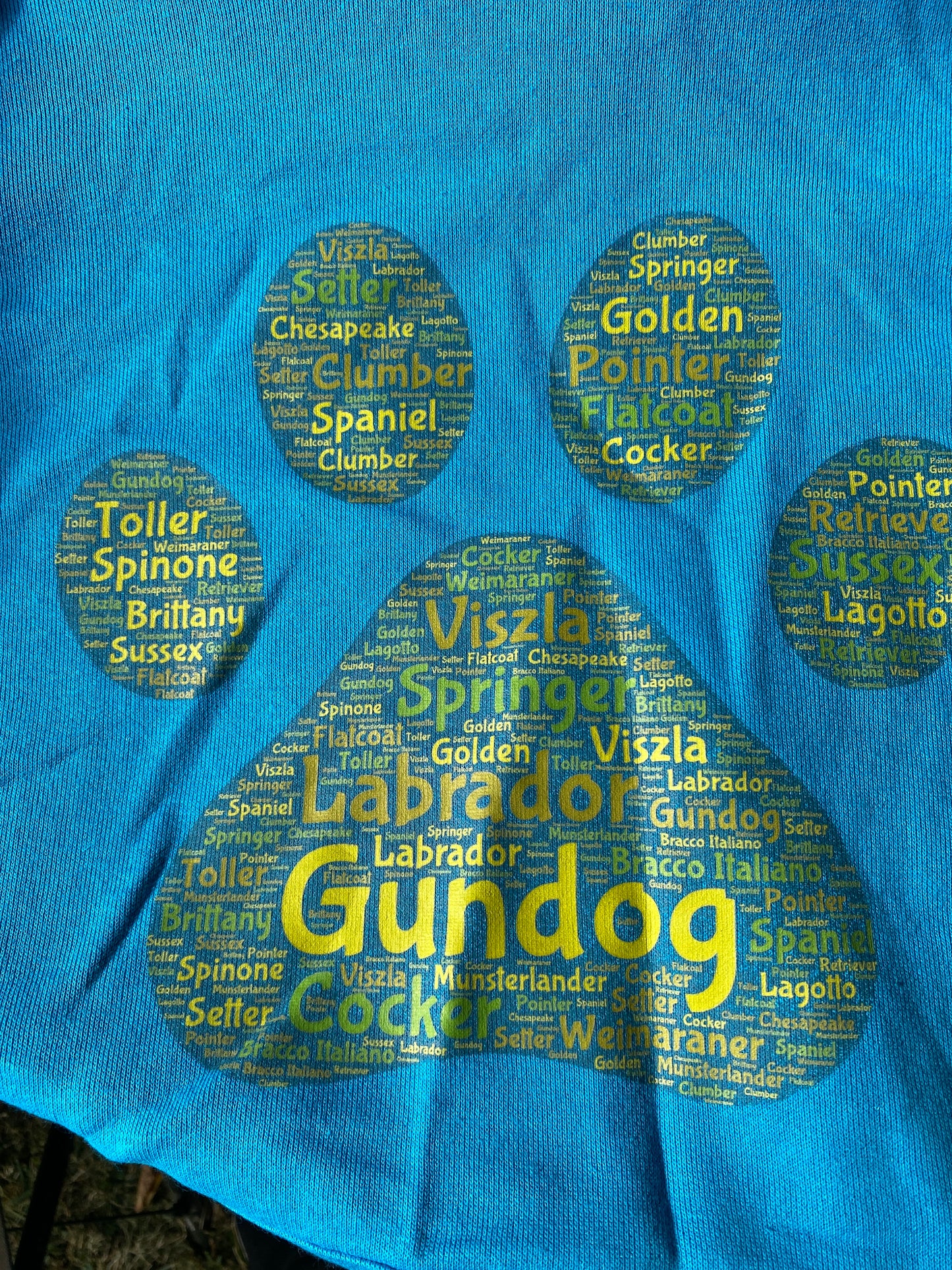 Gundog group Wordart Hoodie