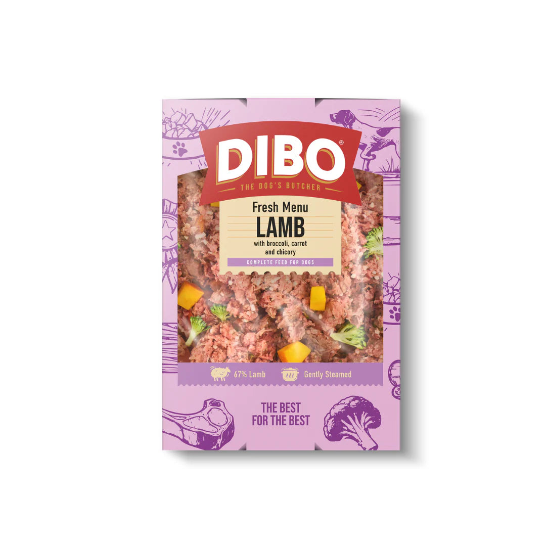 Dibo Fresh Cooked block Lamb 400g