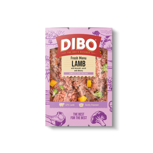 Dibo Fresh Cooked block Lamb 400g