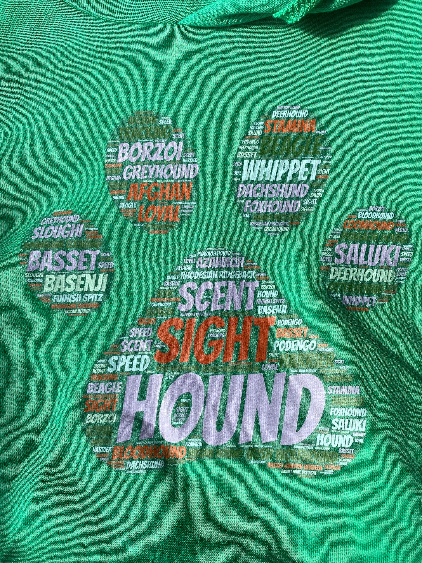 Hound Wordart Hoodie