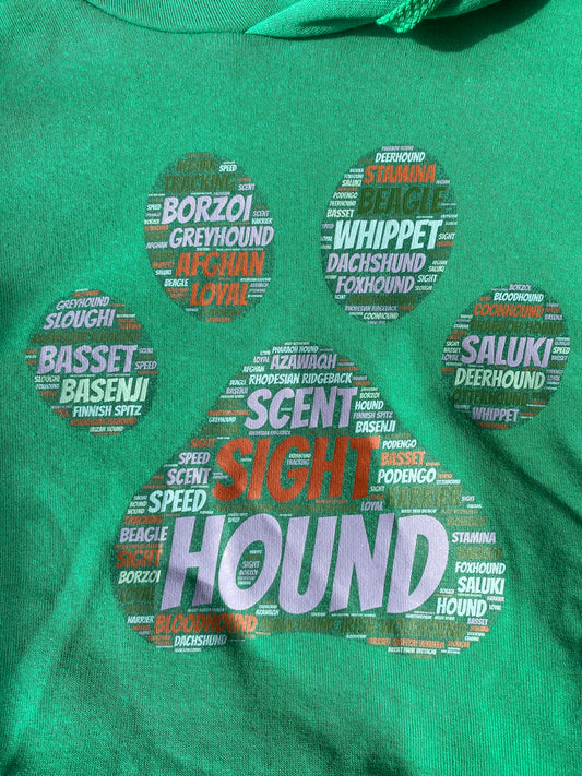 Hound Wordart Hoodie