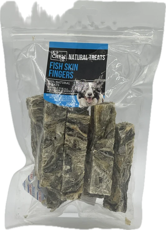 Dried Fish Skin Fingers 100g