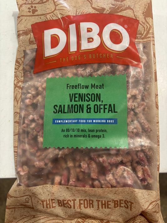 Dibo Totally Natural. Venison, salmon and offal