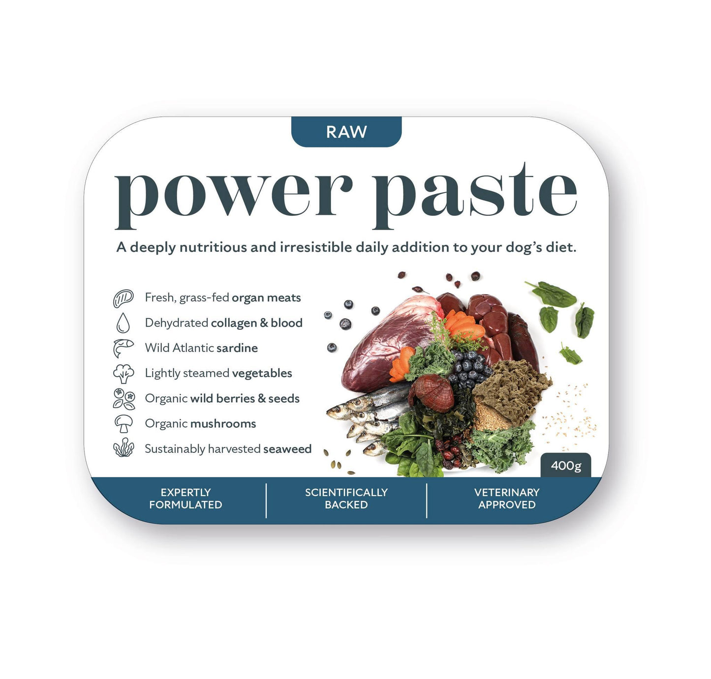 DogsFirst PowerPaste Raw 400g