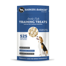 Barker and Barker Arctic Fish training treats pouch