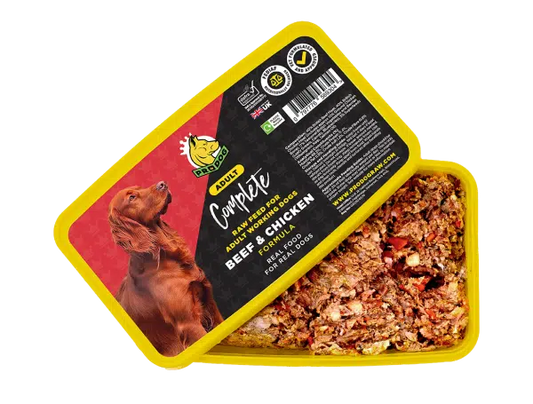 ProDog Raw complete Beef and Chicken