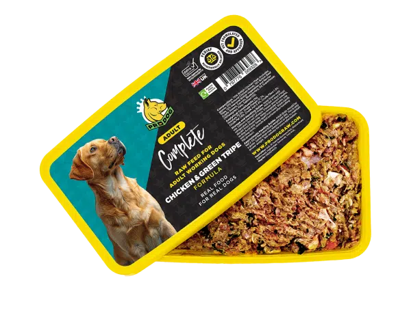 ProDog Raw complete Chicken with green tripe 500g