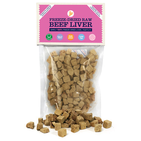 JR Freeze dried Beef Liver cubes 50g