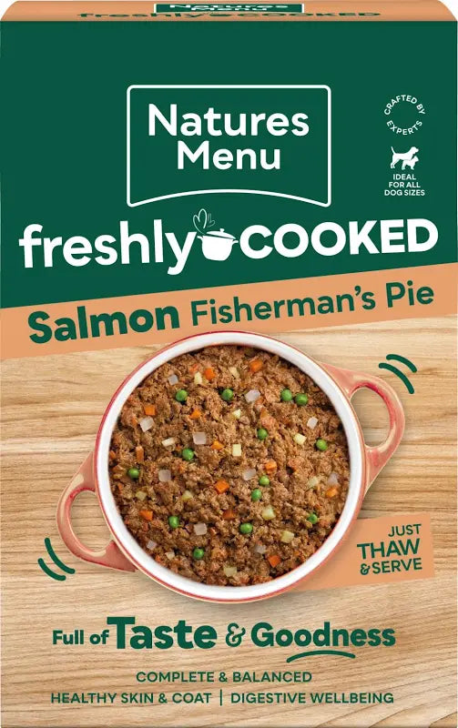 Natures Menu Freshly Cooked Salmon Fisherman’s Pie 400g