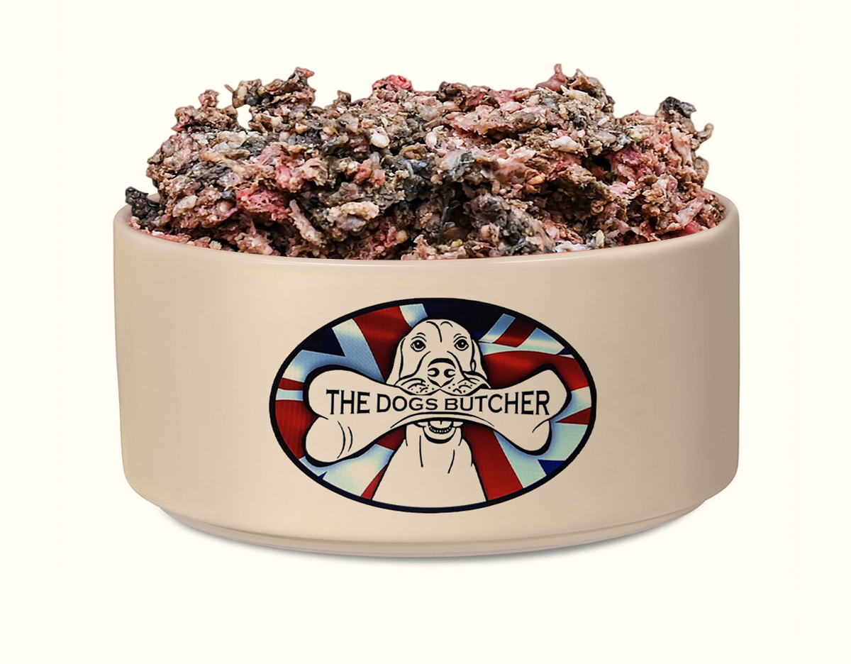The dogs Butcher Puppy Duck & Tripe mince 1kg