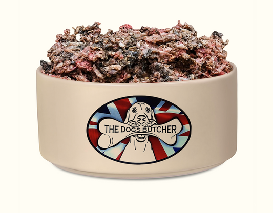The dogs Butcher Puppy Duck & Tripe mince 1kg