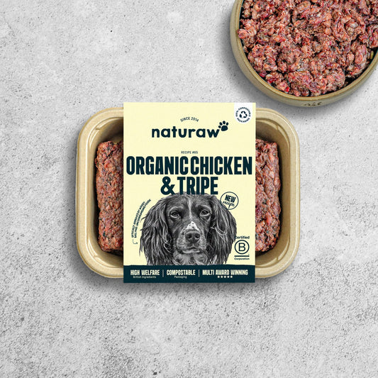 Naturaw organic Chicken & Tripe 500g