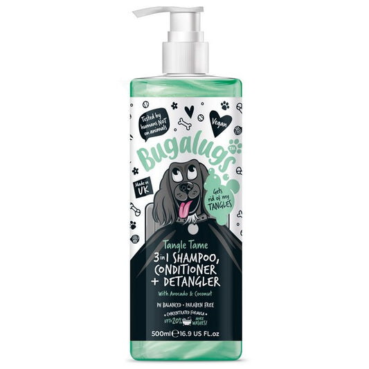 Bugalugs 3in1 Tangle Tame Shampoo 500ml