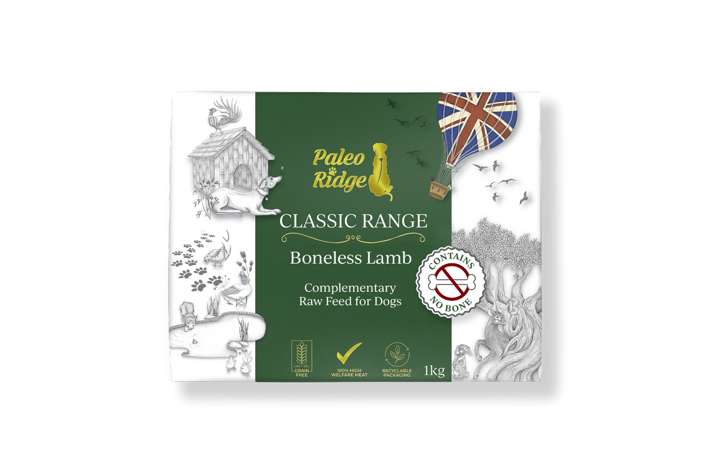 Paleo Ridge Classic Boneless Lamb 1kg