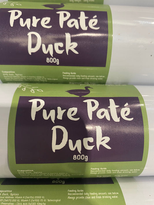 Pure and natural pate duck 800g