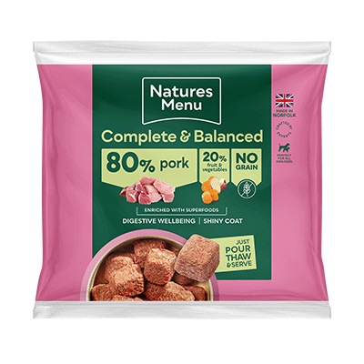 Natures Menu 80/20 Nuggets Pork 1kg