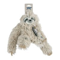 Tall Tails Plush Rope Body Sloth dog toy