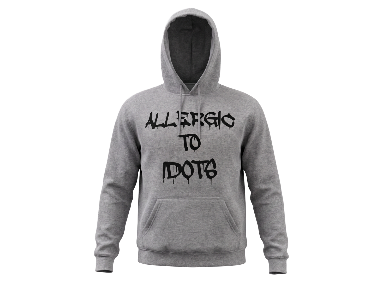 Allergic to idiots Hoodie