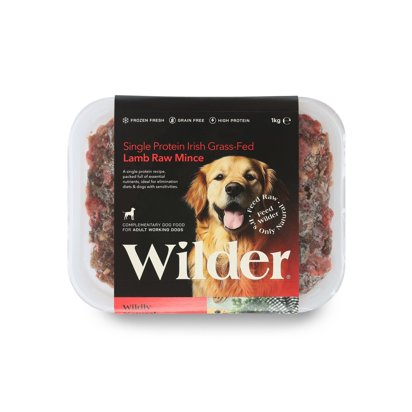 Wilder Single Protein Lamb Mince 500g