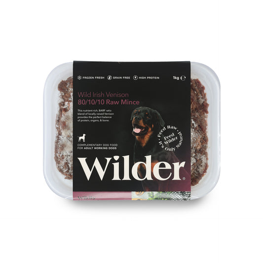 Wilder Venison 80/10/10 mince 1kg