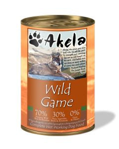 Akela Wet complete Wild Game 400g