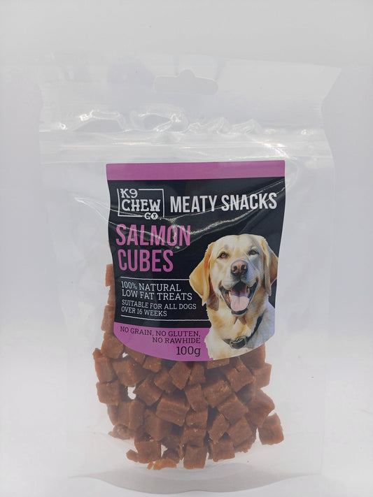 K9 Chew Salmon cubes 100g