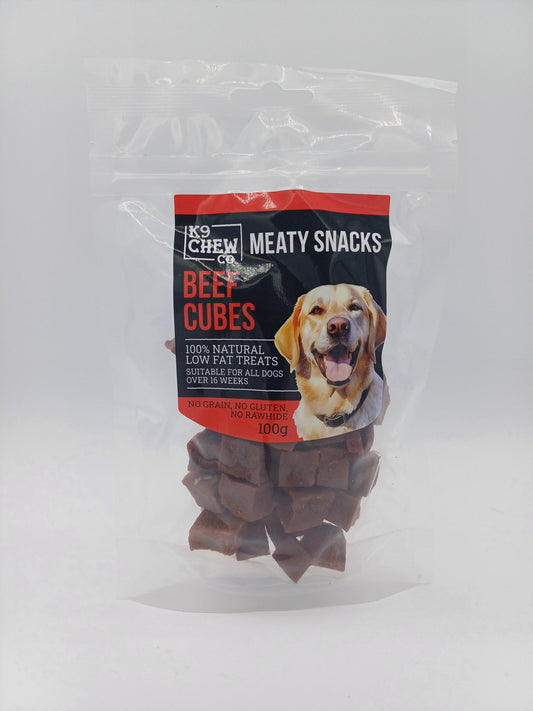 K9 Chew Beef Cubes 100g