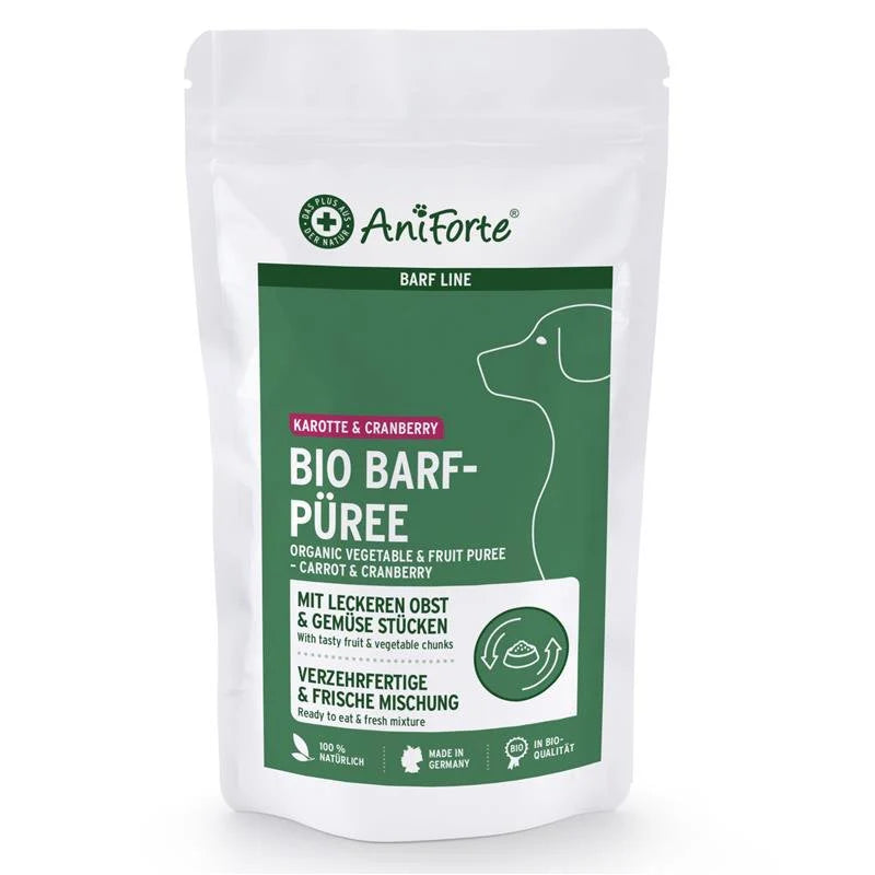 Aniforte Organic Puree Carrot & Cranberry 150g