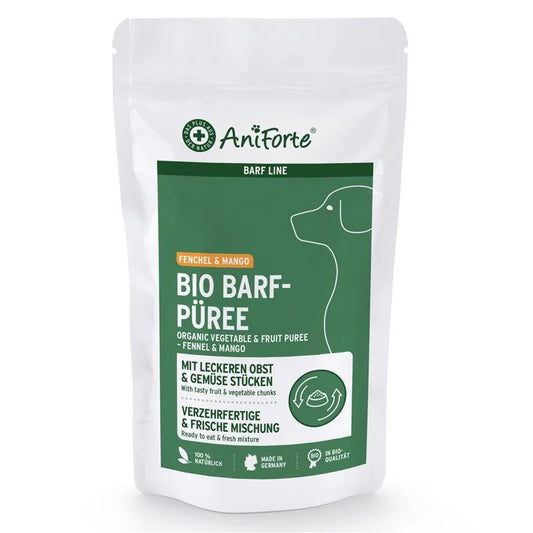 Aniforte Organic Puree. Pumpkin, Fennel & Mango 150g