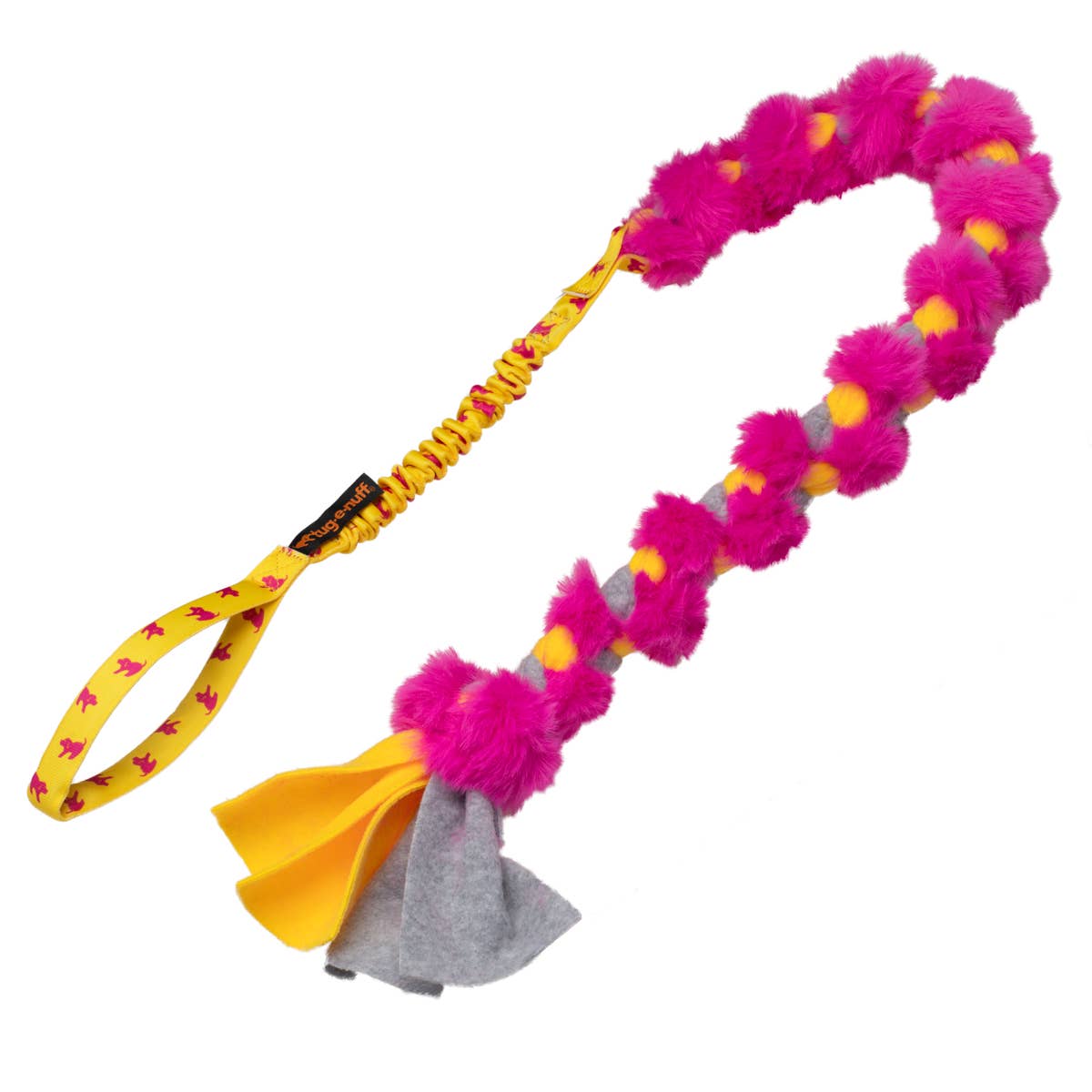 The Big Twizzler | Tough Dog Tug Toy | Bungee | Tug-E-Nuff