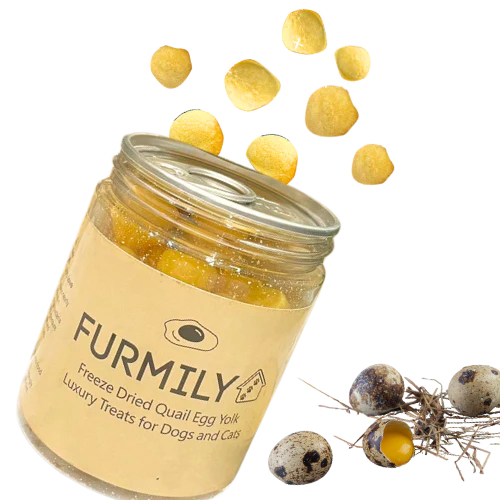 Furmily Freeze Dried Quail Egg Yolk