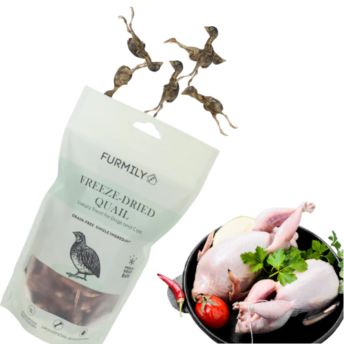 Furmily Freeze Dried Whole Quail
