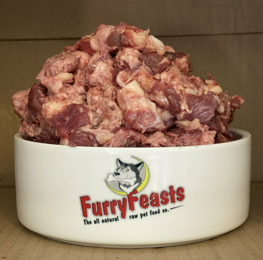 Furry feasts chicken & salmon deluxe 1kg