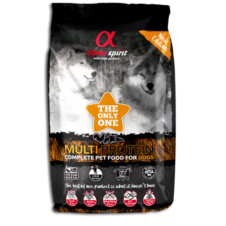 Alpha Spirit The Only One, multi protein dog food