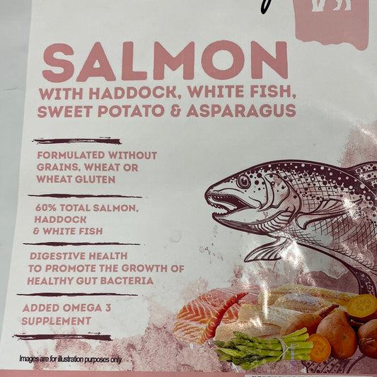 Literally Grain Free puppy Salmon, haddock and white fish