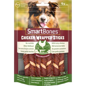 Smartbones chicken wrapped mini sticks x2