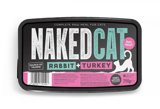 Naked Cat Rabbit & Turkey 250g
