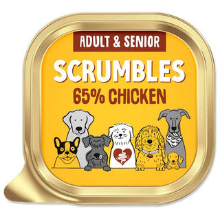 Scrumbles Wet Dog Food Tray 150g