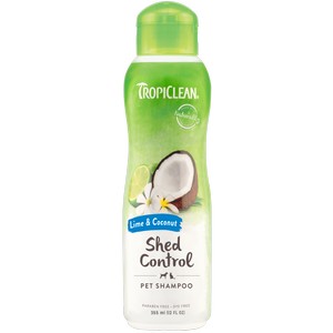 Tropiclean lime & coconut shed control shampoo