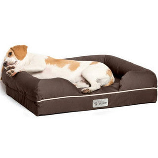 Petfusion Ultimate Solid 4” Memory Foam Dog Bed for Extra Large dogs