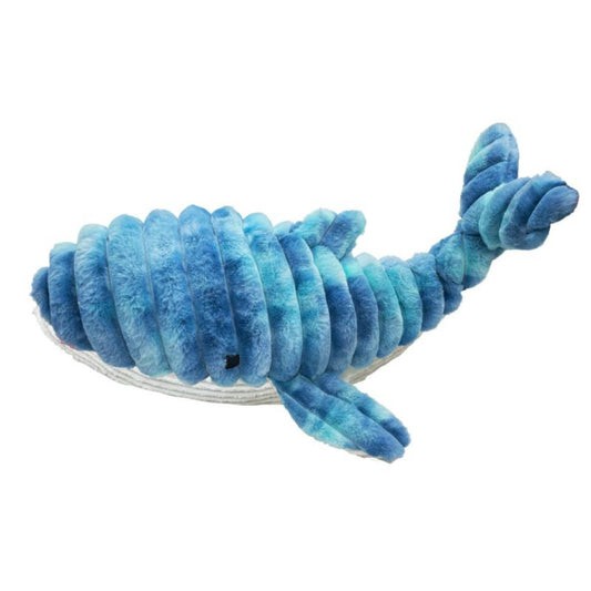 Quapas Whale plush dog toy