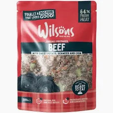 Wilson’s Fresh Beef Adult dog food 380g