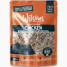 Wilson’s Freshly Cooked Chicken for adult dogs