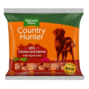 Natures Menu Country Hunter nuggets. Chicken & salmon