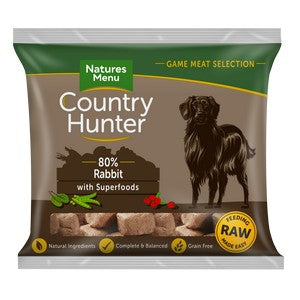 Natures Menu Country Hunter nuggets. Rabbit